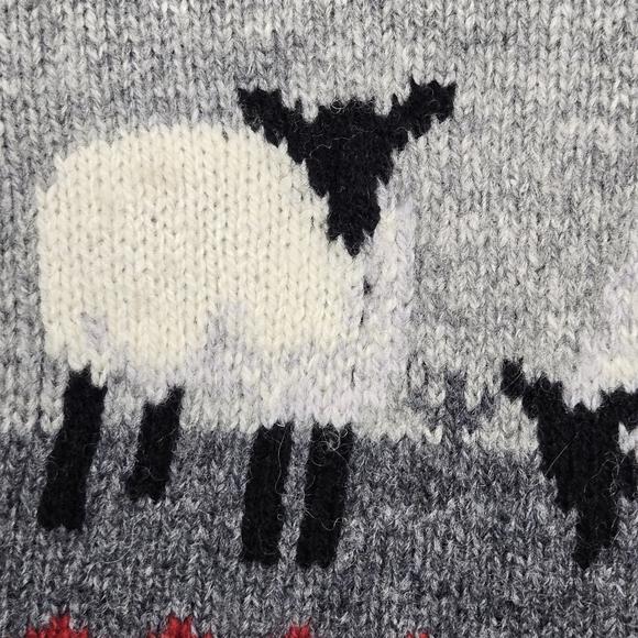 Woolrich Heather Gray Zip-Up Vest 100% Lamb's Wool - Picture 7 of 15